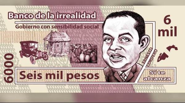 Válido por seis mil pesotes