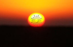 ocaso Ocaso del sol azteca...